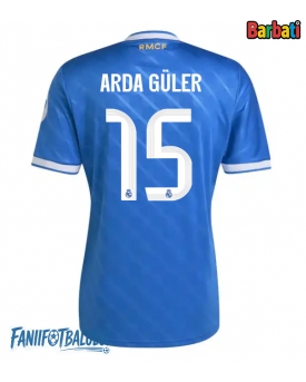 Real Madrid Arda Guler #15 Tricou Fotbal Replică 2025-26 Barbati Treilea